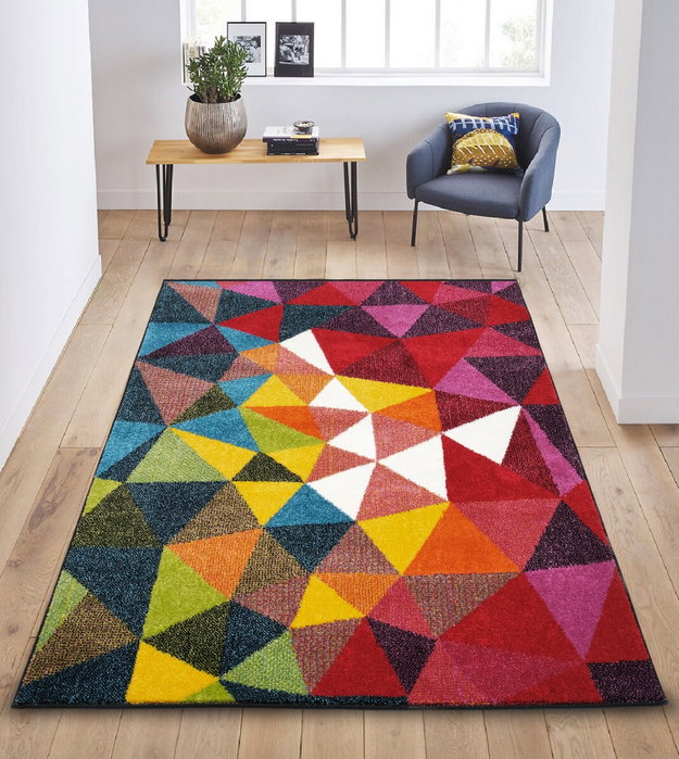Conceptum Alfombra de Pasillo Geo 6877 Multicolor 80 x 300 cm Conceptum Alfombra de Pasillo Geo 6877 Multicolor 80 x 300 cm